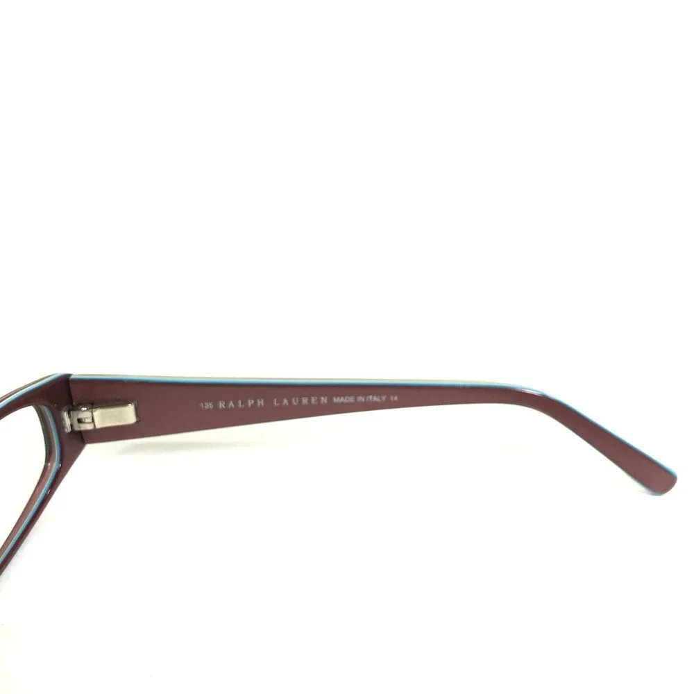 Ralph Lauren Eyeglasses Frames RL 1446 0QZ4 Brown Rectangular Full Rim 51-15-135
